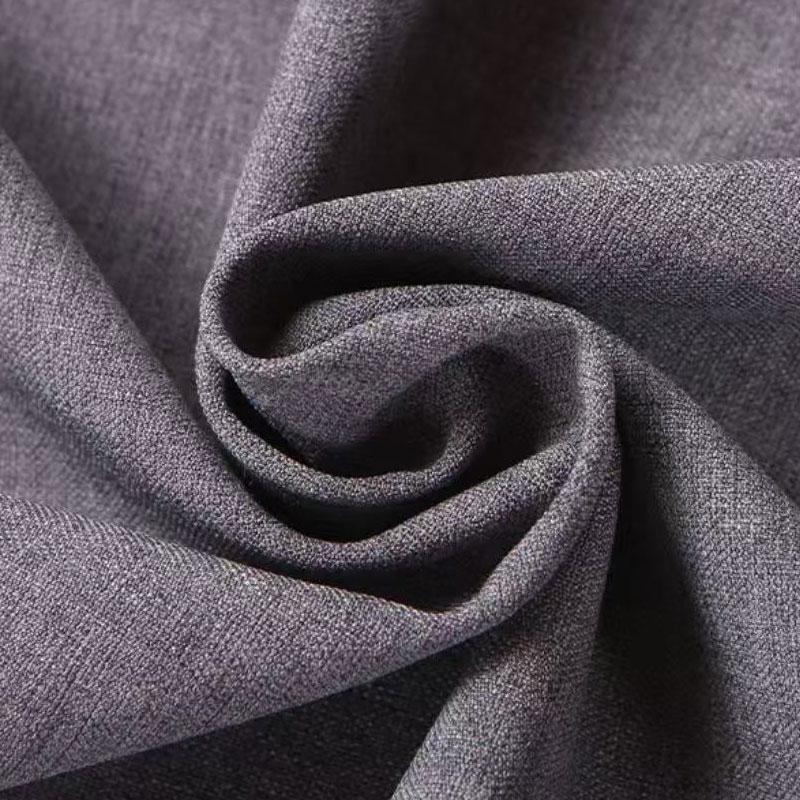 190gsm Cationic 2/2 Twill Poliester Spandex Fabrik Untuk Seluar Pendek Pantai Dan Seluar Kasual