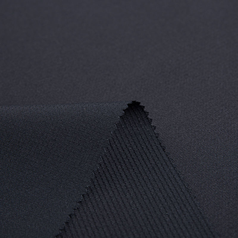 Fabrik Benang Sejuk Titik Tengah Grid Matte 85gsm